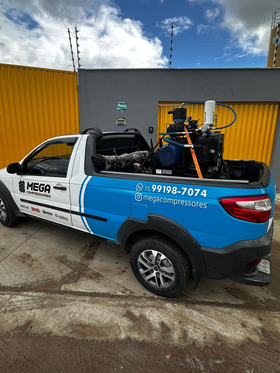 Foto da Mega Compressores